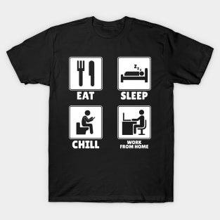 Work From Home | Life Flow T-Shirt